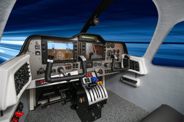 Tecnam P2006T FNPTII simulator