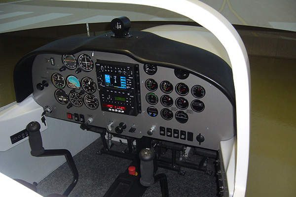 Tecnam P2002simulator